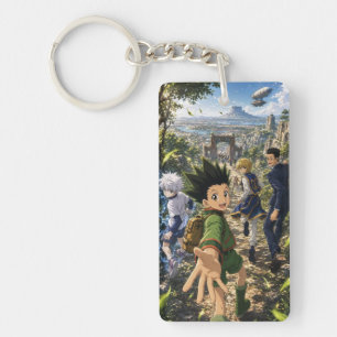 Llavero Personajes de Anime Aventura Llave Rectangular de 