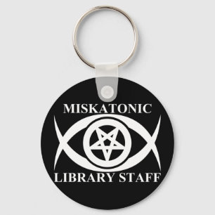 LLAVERO PERSONAL DE BIBLIOTECA DE MISKATONIC