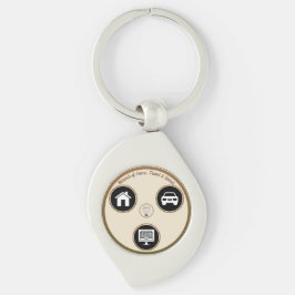 Llavero Personal Metal Keychain