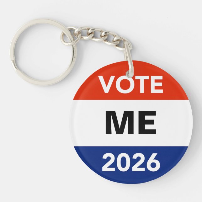 Llavero Personal Vote 2026 Midterm Election Campaign (Frente)