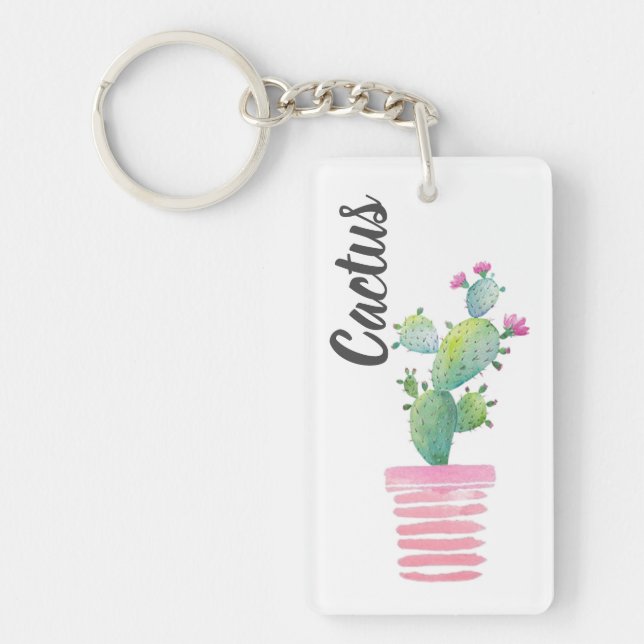 Llavero Personalised Acrylic Key Ring - Needles Cactus (Frente)