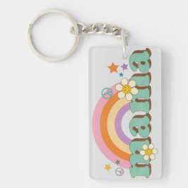 Llavero personalised acrylic keyring to hold mum's keys