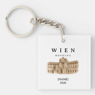 Llavero Personalisierte Wien Hofburg | Name & Jahr