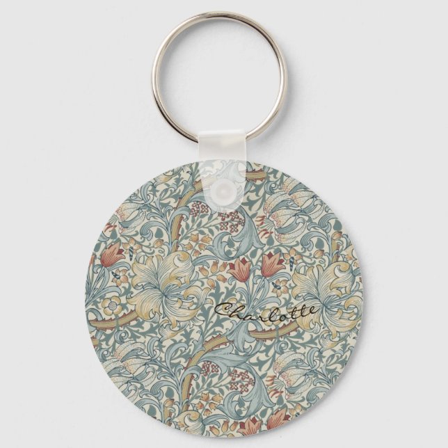 Llavero Personaliza a William Morris Golden Lily (Anverso)