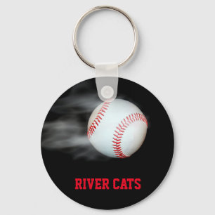 Llavero Personaliza al jugador del equipo de béisbol Pitch