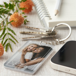 Llavero Personaliza Foto Amigas Inolvidables