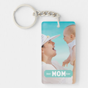 Llavero Personaliza la foto mejor mamá de todos los tiempo
