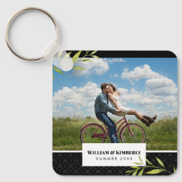 Llavero Personaliza tu foto con Laurel y Damask