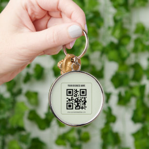 Llavero Personaliza tu plantilla de nombre de negocio de c