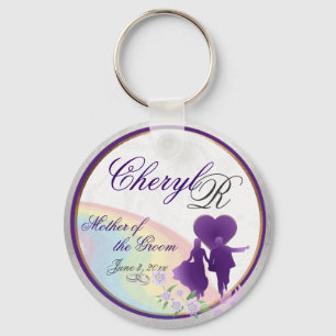 Llavero Personalizable abraza la cadena de claves Keepsake