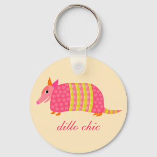 Llavero Personalizable Armadillo Keychain