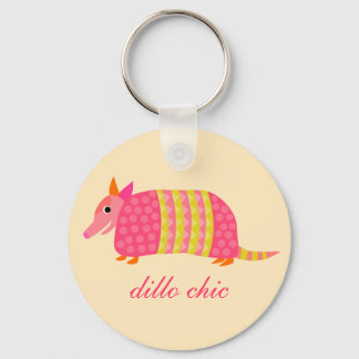 Llavero Personalizable Armadillo Keychain