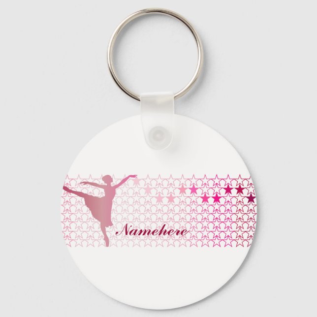 Llavero Personalizable: Ballerina (Anverso)