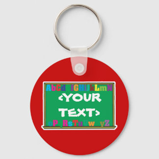 Llavero Personalizable Chalkboard,<YOURTEXT>
