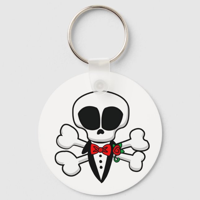 Llavero Personalizable completo Skull Groom (Anverso)