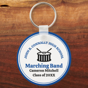 Llavero Personalizable de banda de marchas de la escuela s