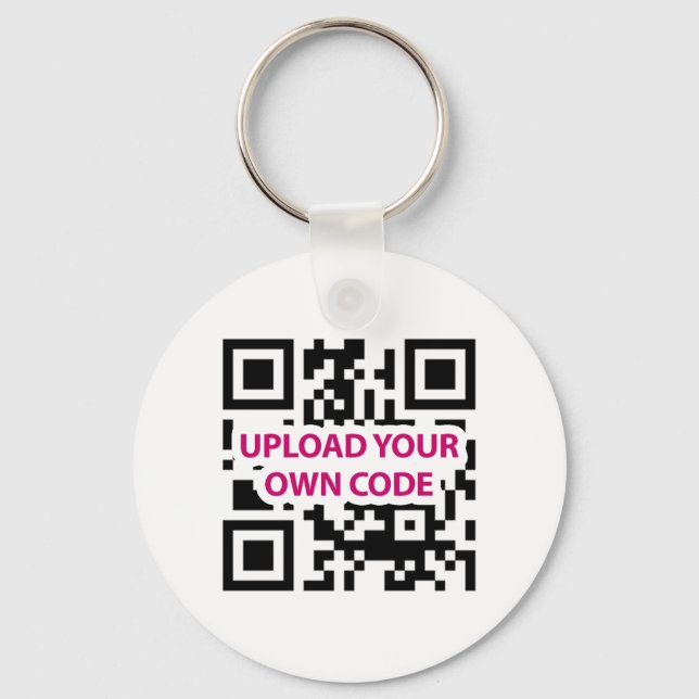 Llavero Personalizable de código QR (Anverso)