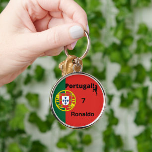 Llavero Personalizable de fútbol de Portugal