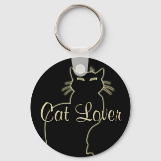 Llavero Personalizable de las cadenas de gatos de la caden