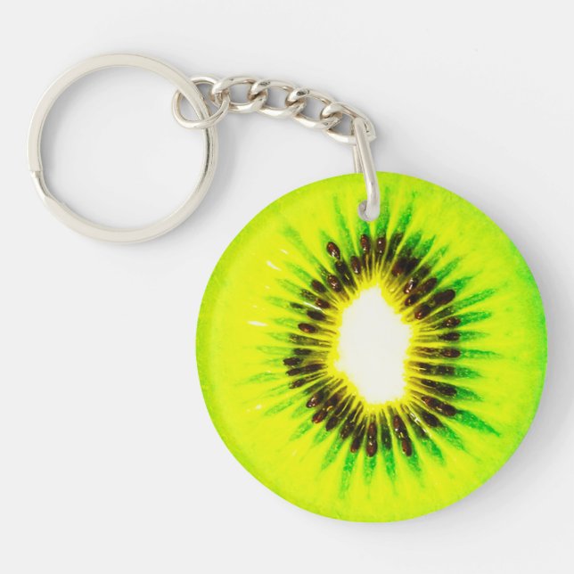Llavero personalizable de un kiwi (Frente)