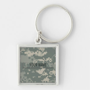 Llavero Personalizable del camuflaje del ACU del ejército
