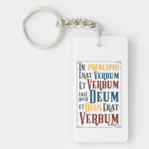Llavero PERSONALIZABLE En Principio Erat Verbum