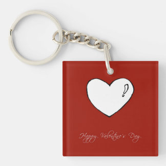 Llavero (personalizable) Feliz Día de San Valentín