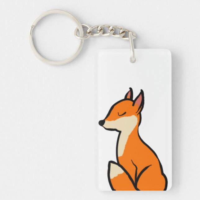 Llavero Personalizable Fox (Frente)