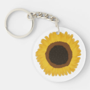 Llavero Personalizable Girasol