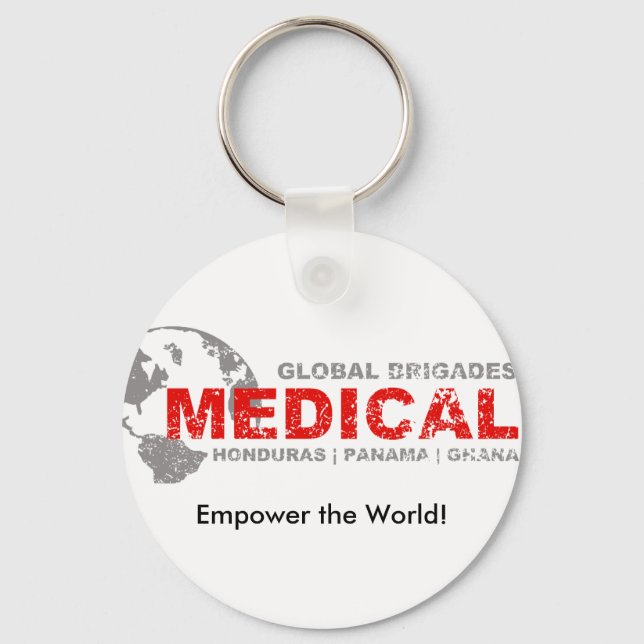Llavero Personalizable Global Medical Brigades Keychain (Anverso)