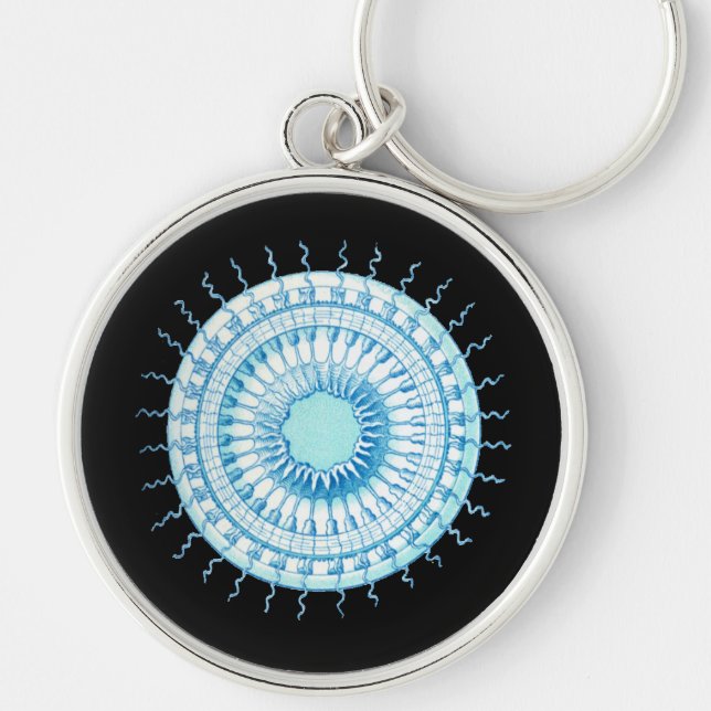 Llavero Personalizable Haeckel Jellyfish (Frente)