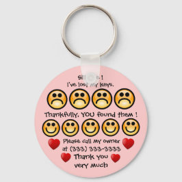 Llavero Personalizable he perdido mi llave clave