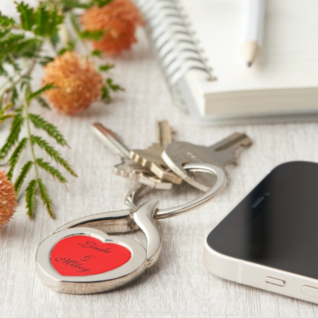 Llavero Personalizable Keychain - Regalos - Amor (Lateral)