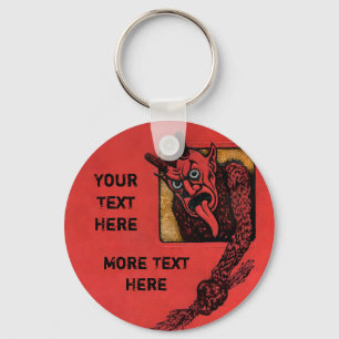 Llavero Personalizable Krampus Red