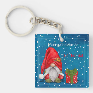 Llavero Personalizable lindo padre Navidad