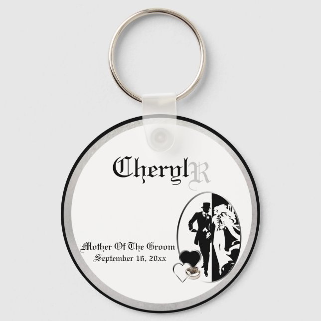 Llavero Personalizable Madre De La Cadena De Claves De Gro (Anverso)