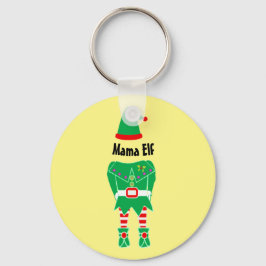 Llavero Personalizable Mamá Navidades Elf Stocking Stuffer
