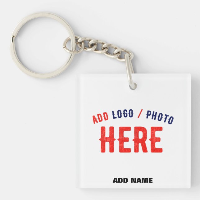 LLAVERO PERSONALIZABLE MODERNO ESTILO BLANCO VERIFICADO MA (Frente)