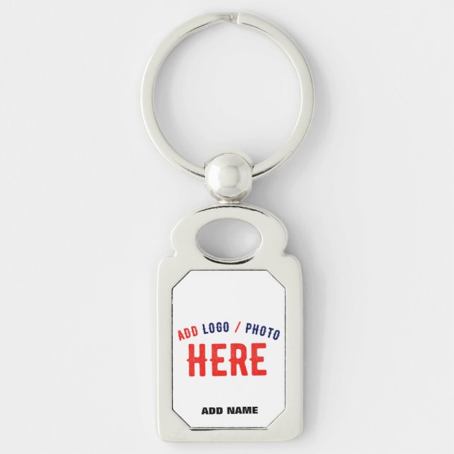 LLAVERO PERSONALIZABLE MODERNO ESTILO BLANCO VERIFICADO MA (Anverso)