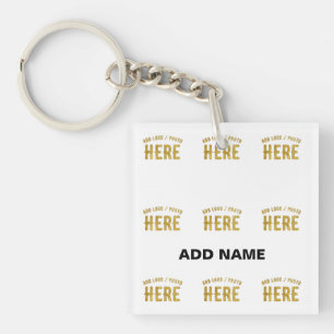 LLAVERO PERSONALIZABLE MODERNO ESTILO BLANCO VERIFICADO MA
