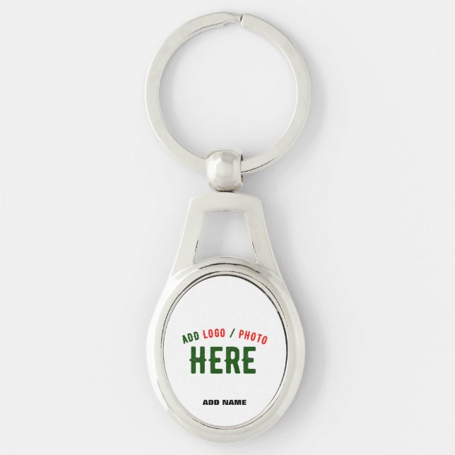 LLAVERO PERSONALIZABLE MODERNO ESTILO BLANCO VERIFICADO MA (Anverso)
