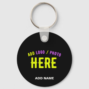 LLAVERO PERSONALIZABLE MODERNO ESTILO NEGRO VERIFICADO MAR