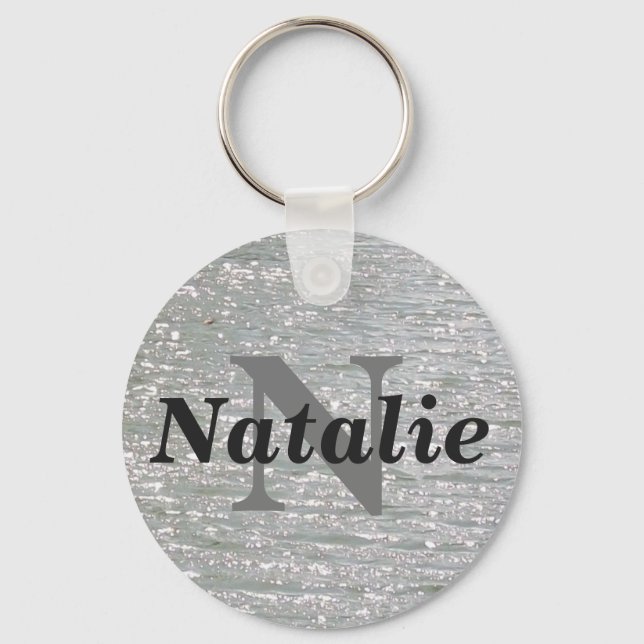 Llavero Personalizable Natalie Keychain (Anverso)