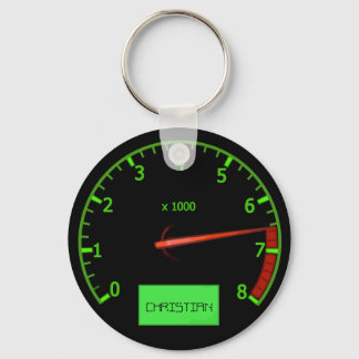 Llavero Personalizable Nombre coche rebobinado cadenas de