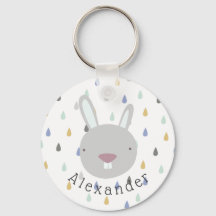 Personalizable Nombre Conejo Cute