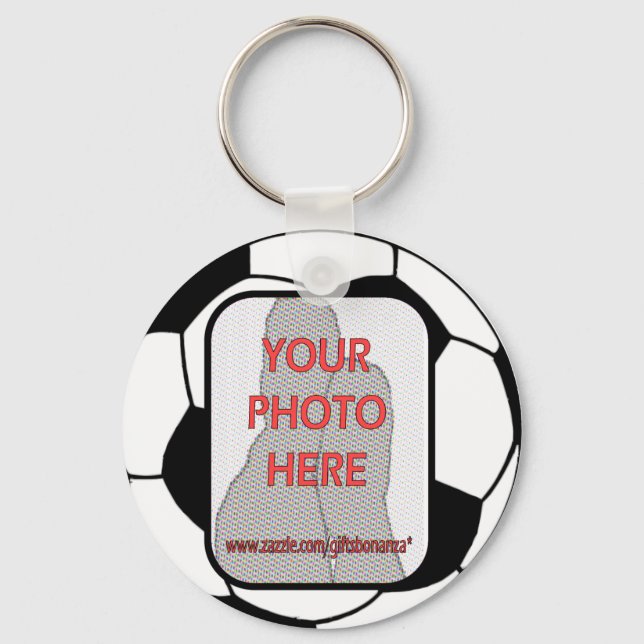 Llavero Personalizable Photo Soccer Ball (Anverso)