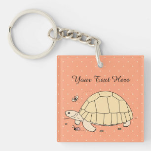 Llavero Personalizable Plowshare Tortoise Keychain