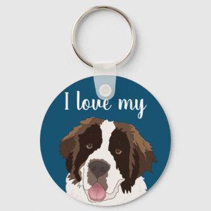 Llavero Personalizable Saint Bernard