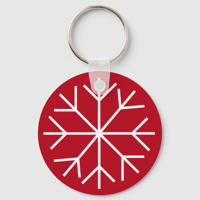 Llavero Personalizable Snowflake (Anverso)