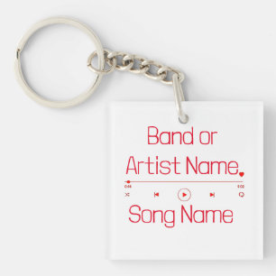 Llavero Personalizable tu música favorita